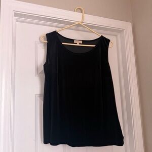 Elegant Black Sleeveless Top